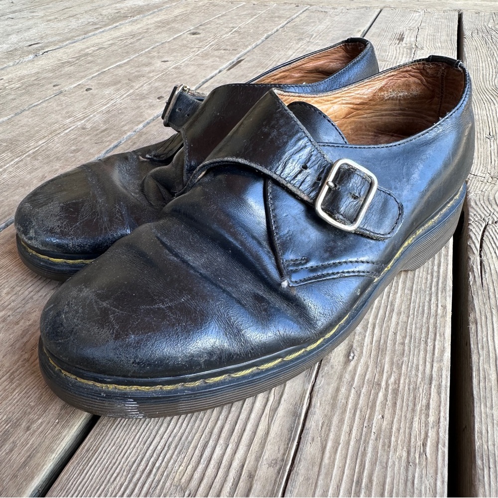 Doc Martens Vintage Monk Strap Oxford Shoes